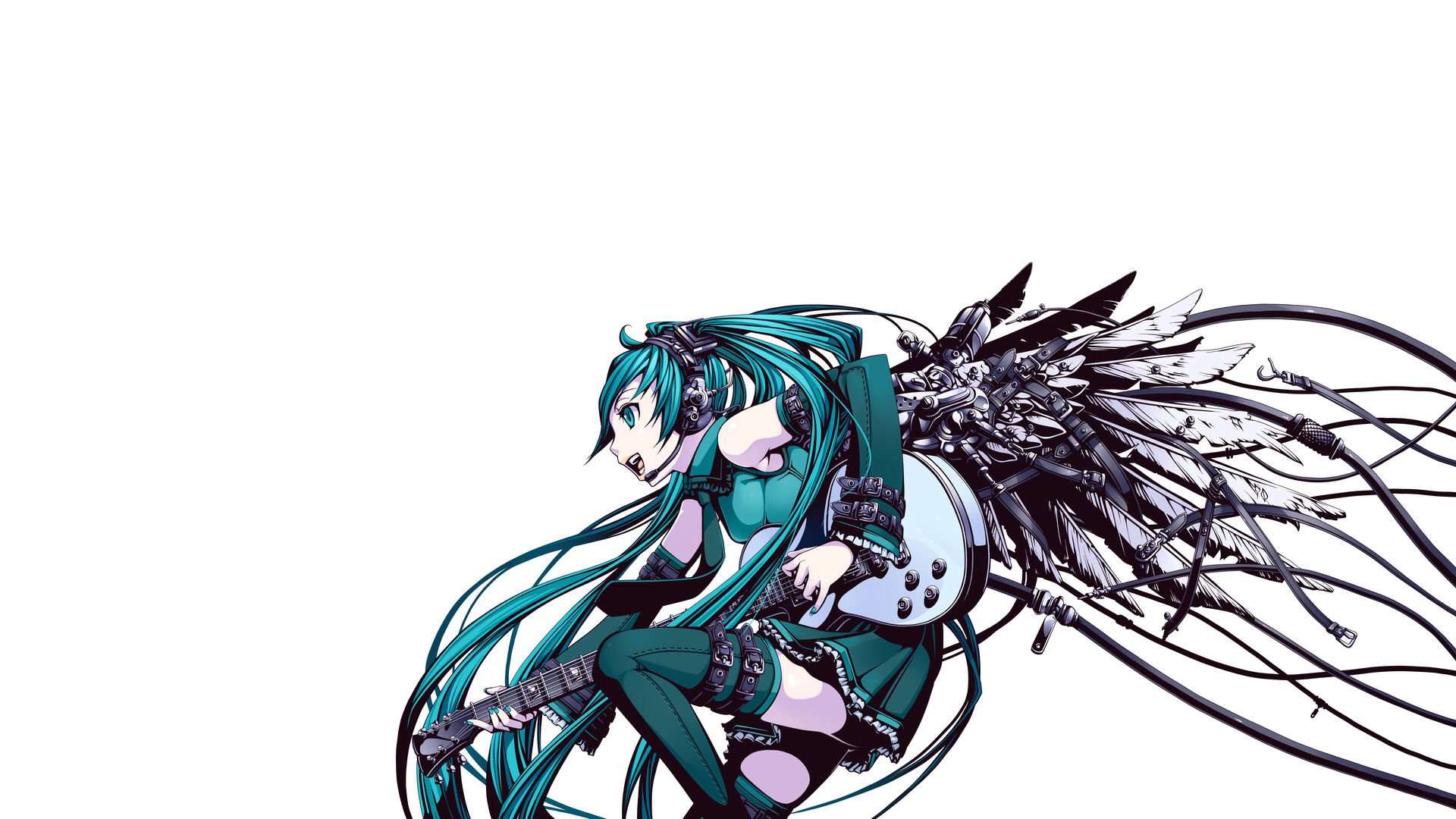 Download Hatsune Miku Anime Vocaloid HD Wallpaper