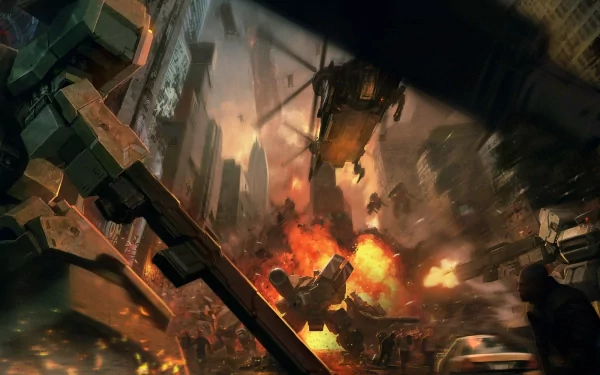 video game front mission HD Desktop Wallpaper | Background Image