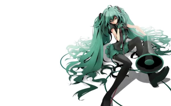 Love is War (Vocaloid) song illustration Hatsune Miku Anime Vocaloid HD Desktop Wallpaper | Background Image
