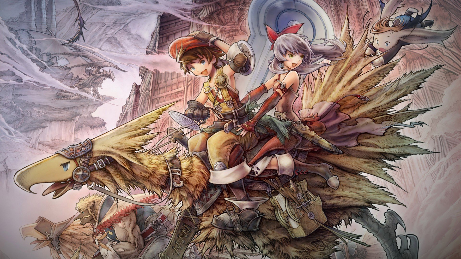 Chocobo Final Fantasy Hd Wallpaper Background Image 19x1080