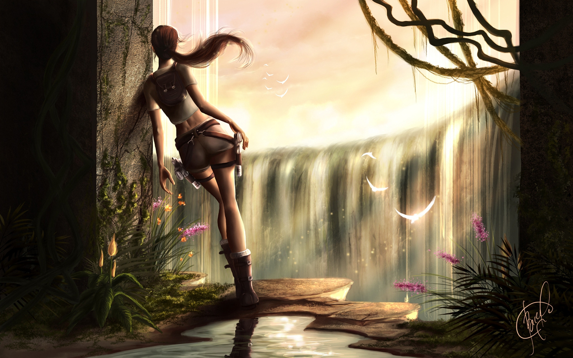 Inna Vjuzhanina — Tomb Raider