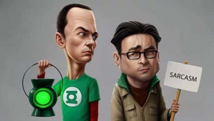 Leonard Hofstadter Johnny Galecki Sheldon Cooper Jim Parsons sarcasm TV Show The Big Bang Theory HD Desktop Wallpaper | Background Image