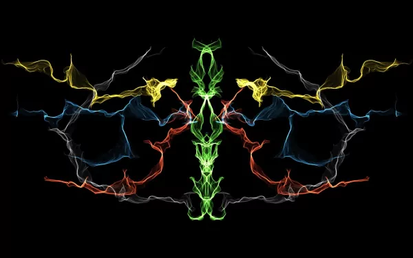 Abstract generative HD Desktop Wallpaper | Background Image