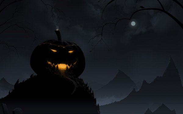 Vacances Halloween Horror Terrifiant Spooky Effrayant Citrouille Fond d'écran HD | Image