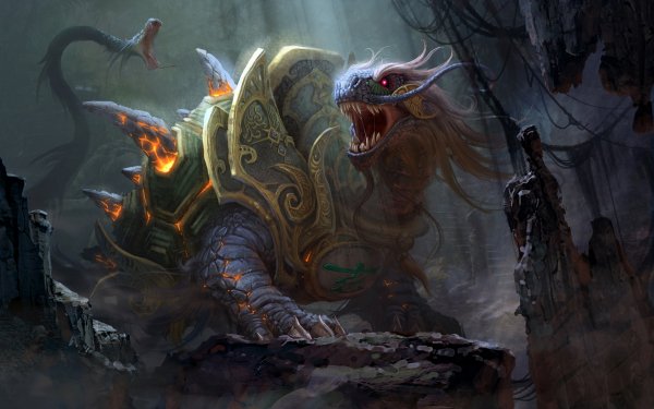 Fantasy Creature Dragon HD Wallpaper | Background Image