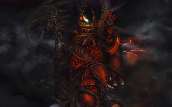 Video Game Warhammer Sci Fi Warrior Dark HD Wallpaper | Background Image