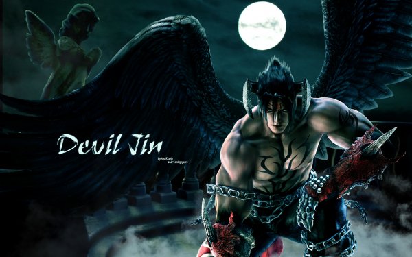 Video Game Tekken 6 Tekken Warrior Angel Wings Devil Jin HD Wallpaper | Background Image