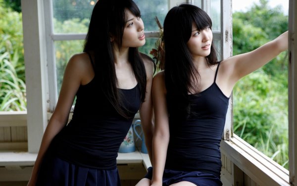 Femmes Asiatique Oriental Black Hair Long Hair Airi Suzuki Fond d'écran HD | Image