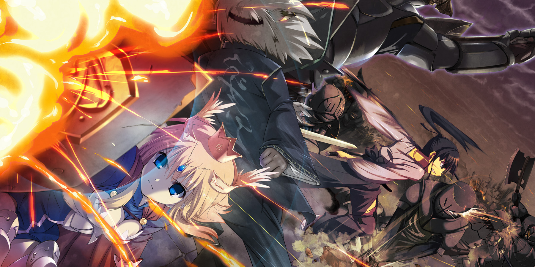 Download Anime Pixiv Fantasia Wallpaper