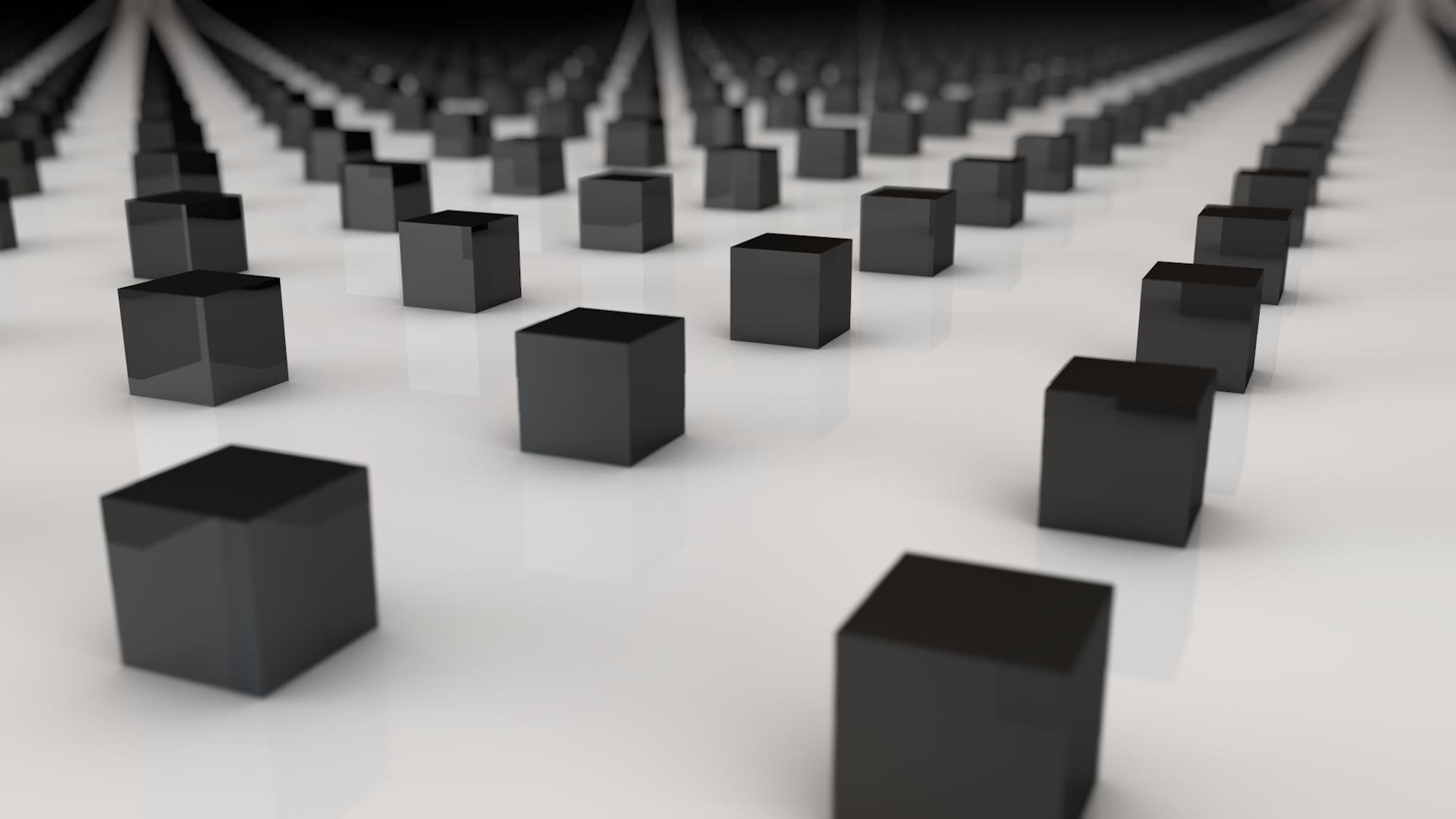 Download Abstract Cube HD Wallpaper