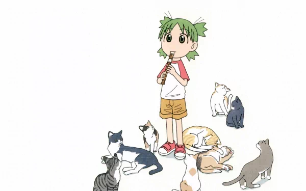 Anime Yotsuba! HD Desktop Wallpaper | Background Image