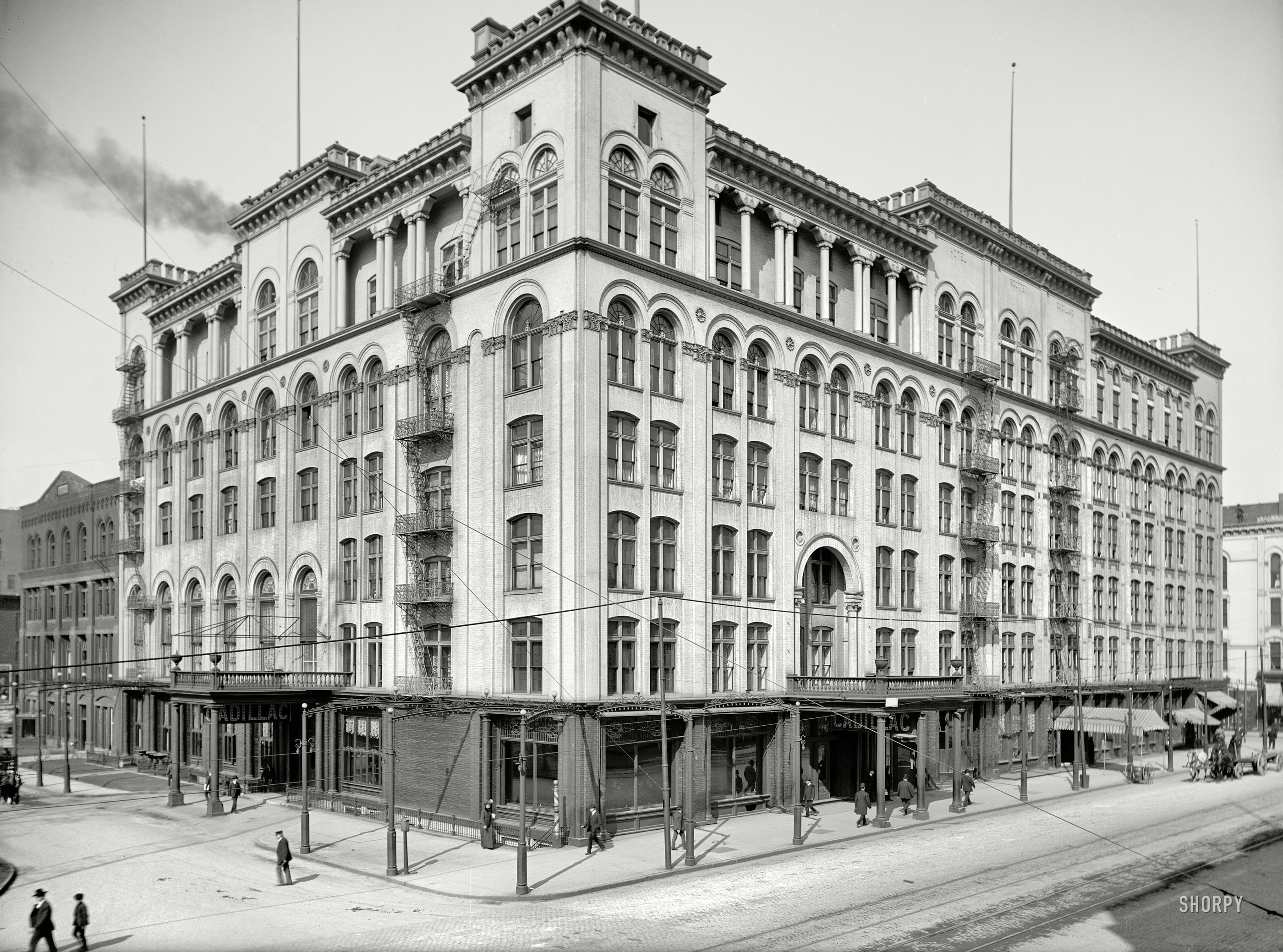 Cadillac Building, Detroit, Michigan by Shorpy