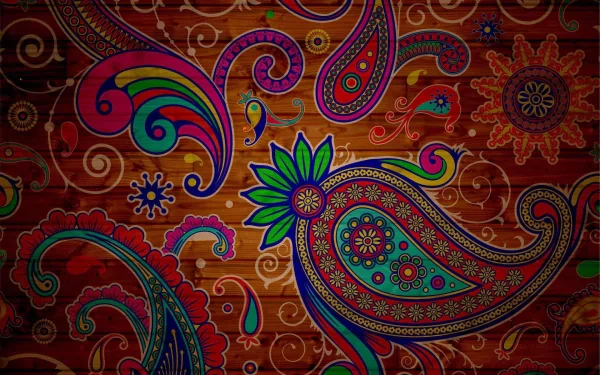 paisley artistic design HD Desktop Wallpaper | Background Image