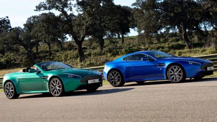 vehicle Aston Martin V8 Vantage HD Desktop Wallpaper | Background Image