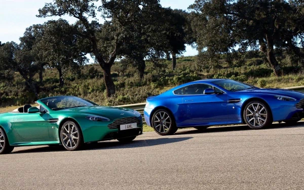 vehicle Aston Martin V8 Vantage HD Desktop Wallpaper | Background Image