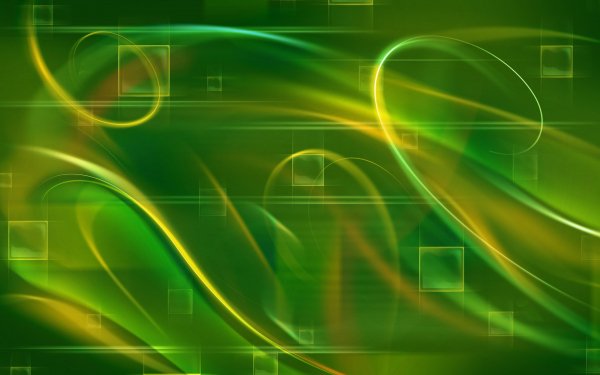 Abstract Green Square HD Wallpaper | Background Image