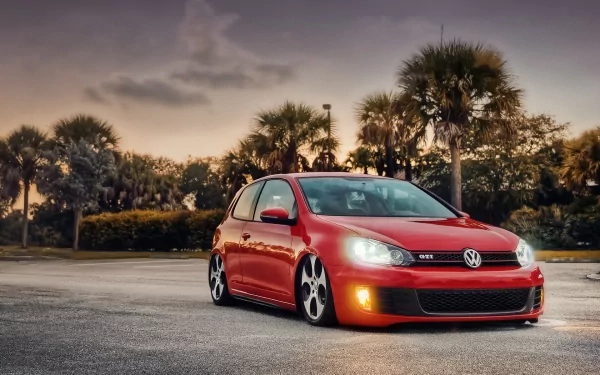 vehicle Volkswagen Volkswagen Golf GTI HD Desktop Wallpaper | Background Image