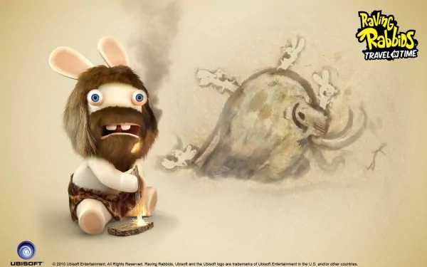 video game raving rabbids: travel in time HD Desktop Wallpaper | Background Image
