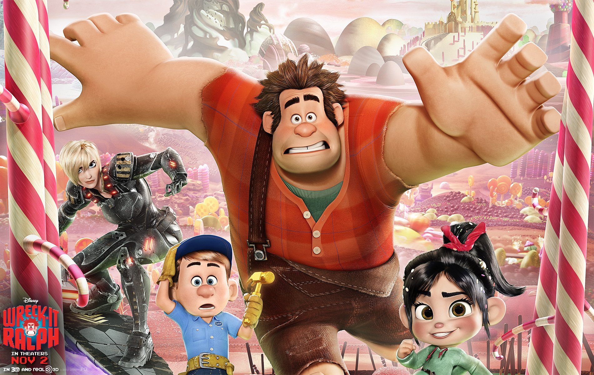 Wreck It Ralph Vanellope Wallpaper Hd