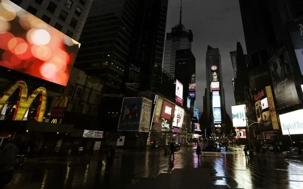 New York Manhattan man made Times Square HD Desktop Wallpaper | Background Image