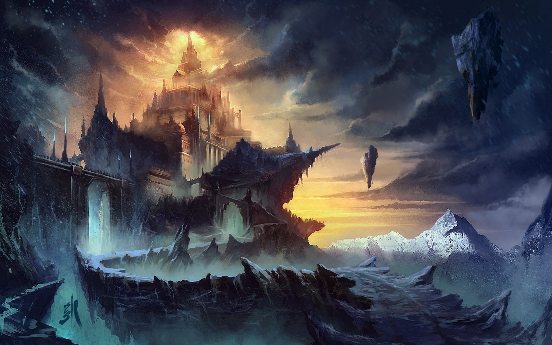 Castle Computer Wallpapers Desktop Backgrounds  1920x1080  ID404422  Fantasy  castle Fantasy landscape Fantasy city