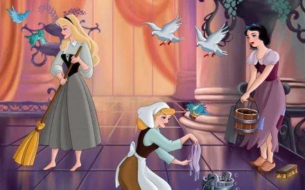 movie Cinderella (1950) HD Desktop Wallpaper | Background Image