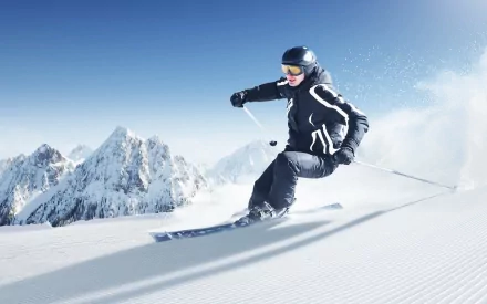 skiing Sports HD Desktop Wallpaper | Background Image