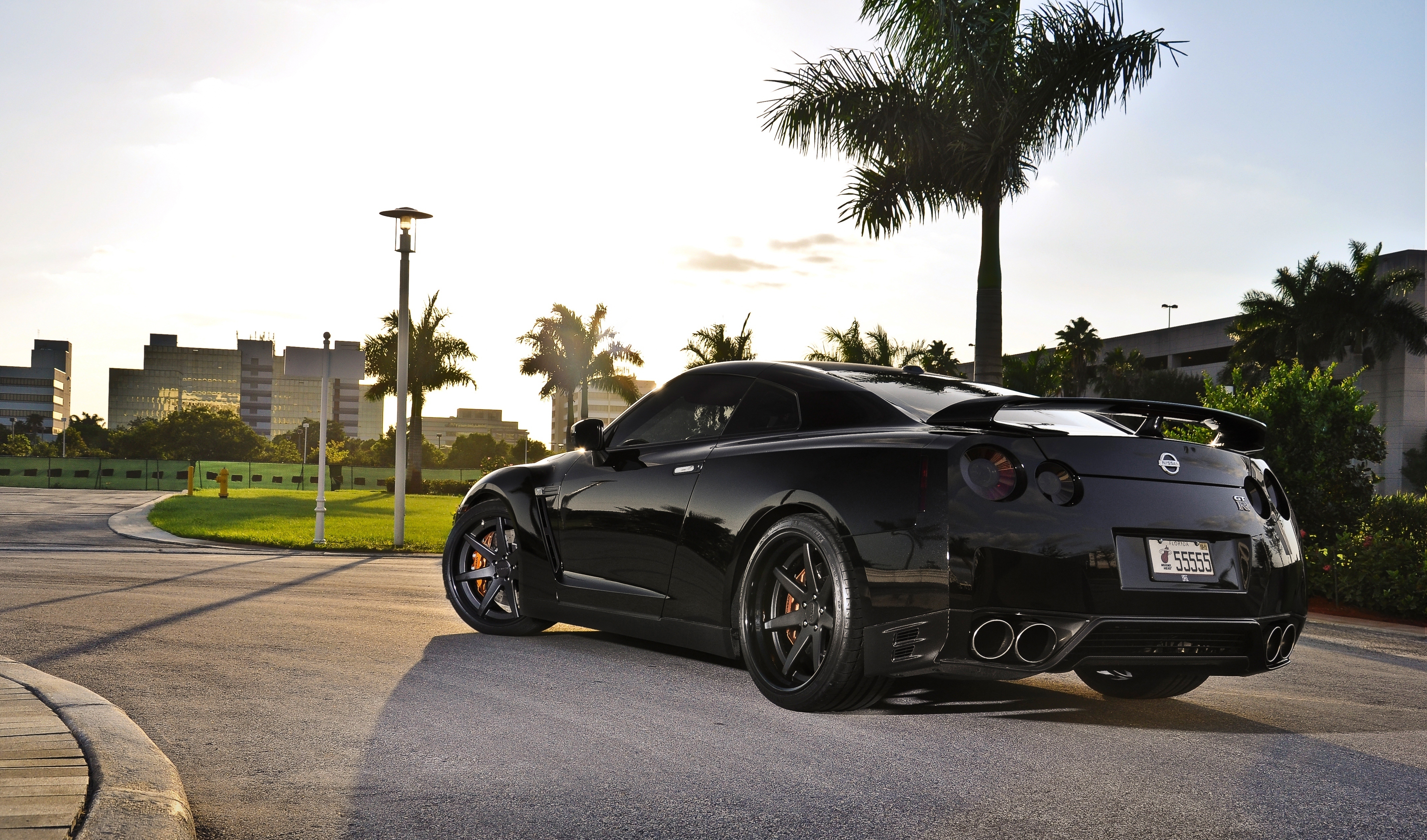 Nissan Gtr Black Edition Wallpaper Hd