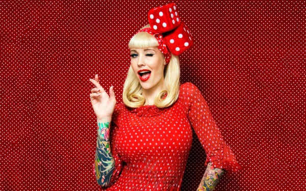 woman tattoo HD Desktop Wallpaper | Background Image