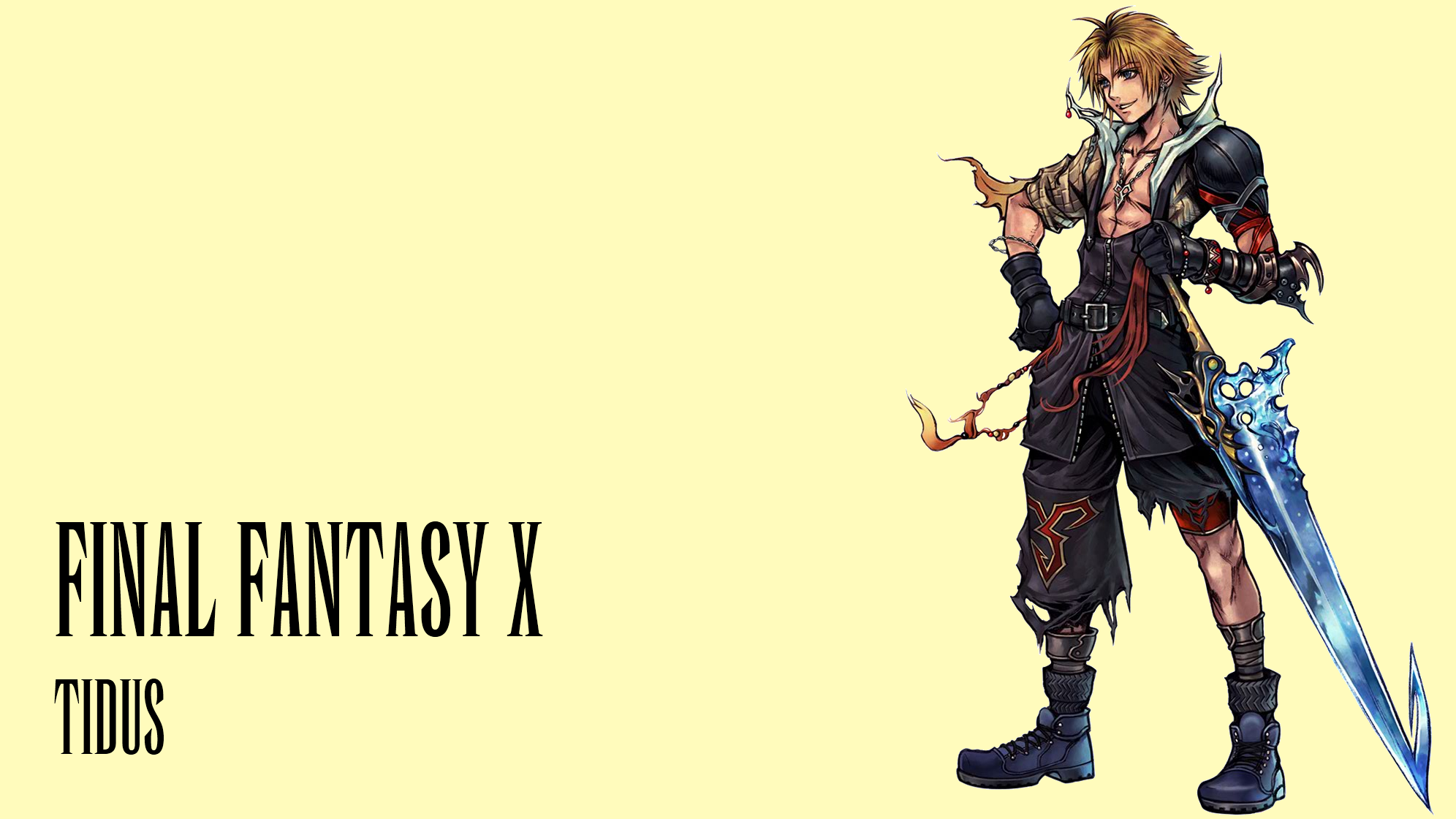 ffx tidus weapons