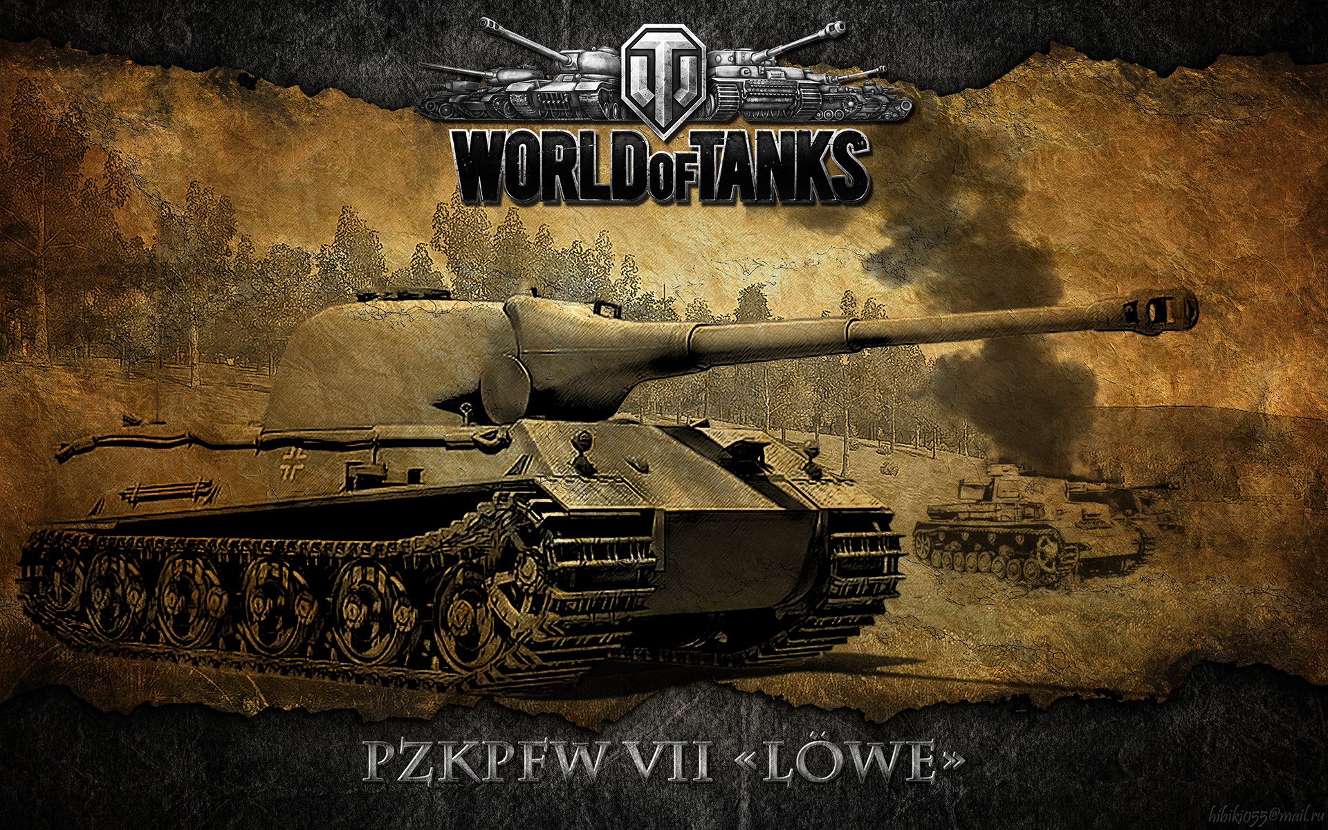 PZKPFW VII LOWE Full HD Wallpaper and Background Image 