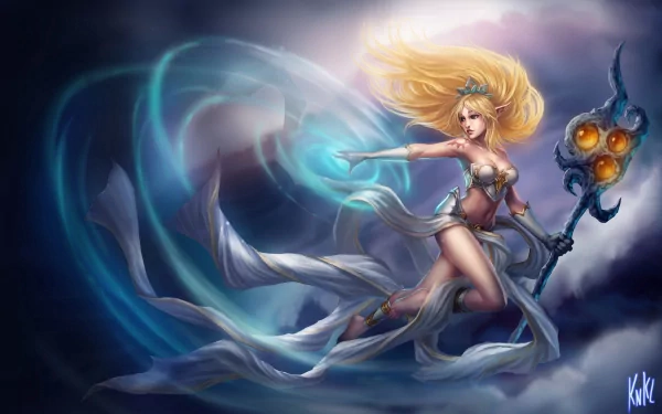Janna (League Of Legends) video game League Of Legends HD Desktop Wallpaper | Background Image