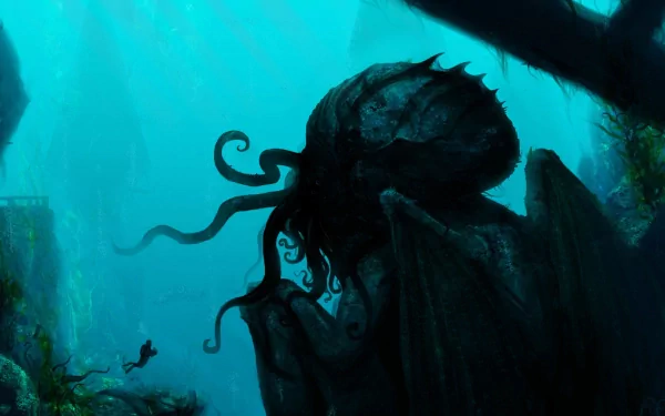 fantasy cthulhu HD Desktop Wallpaper | Background Image