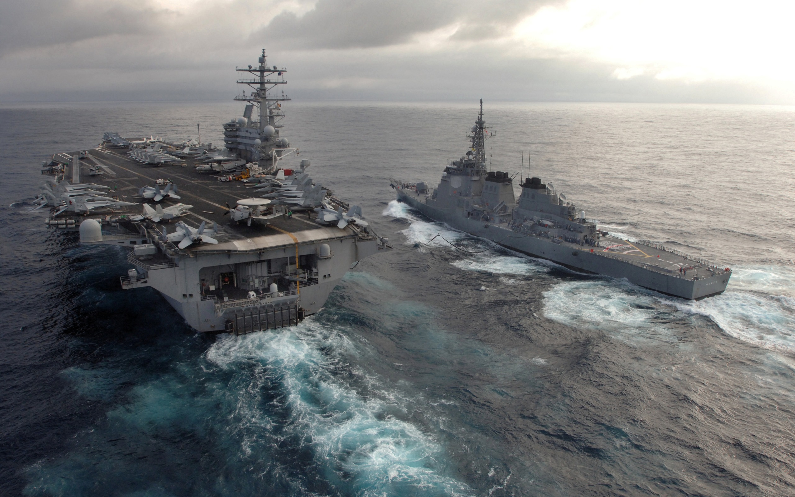 uss ronald reagan wallpaper