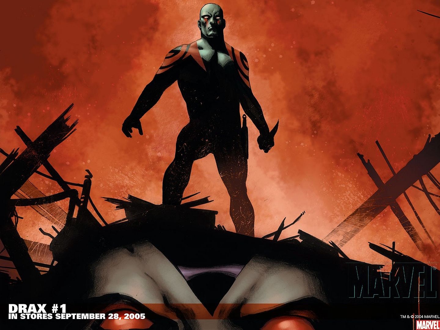 Comics Drax The Destroyer HD Wallpaper | Background Image