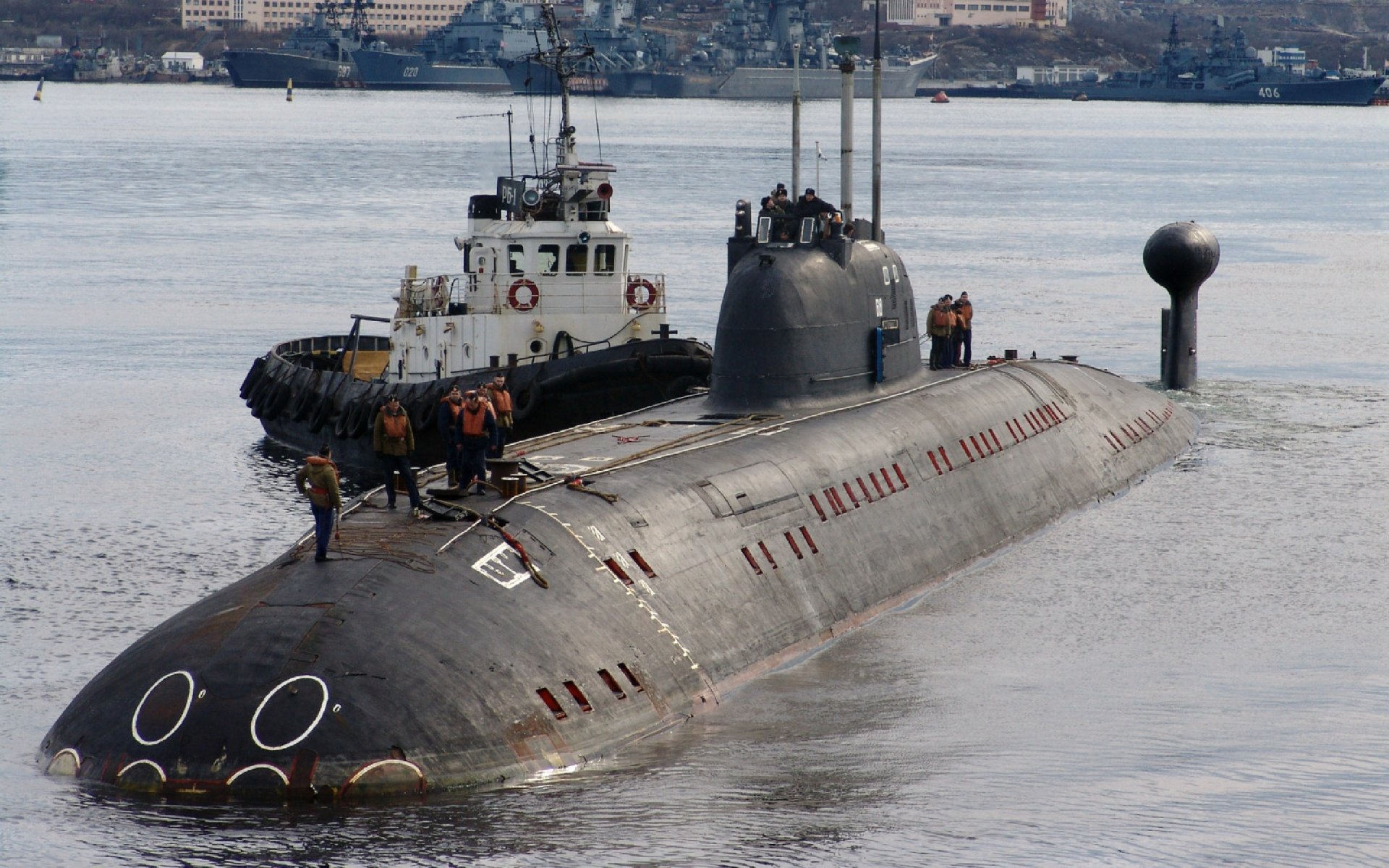 Download Military Submarine HD Wallpaper