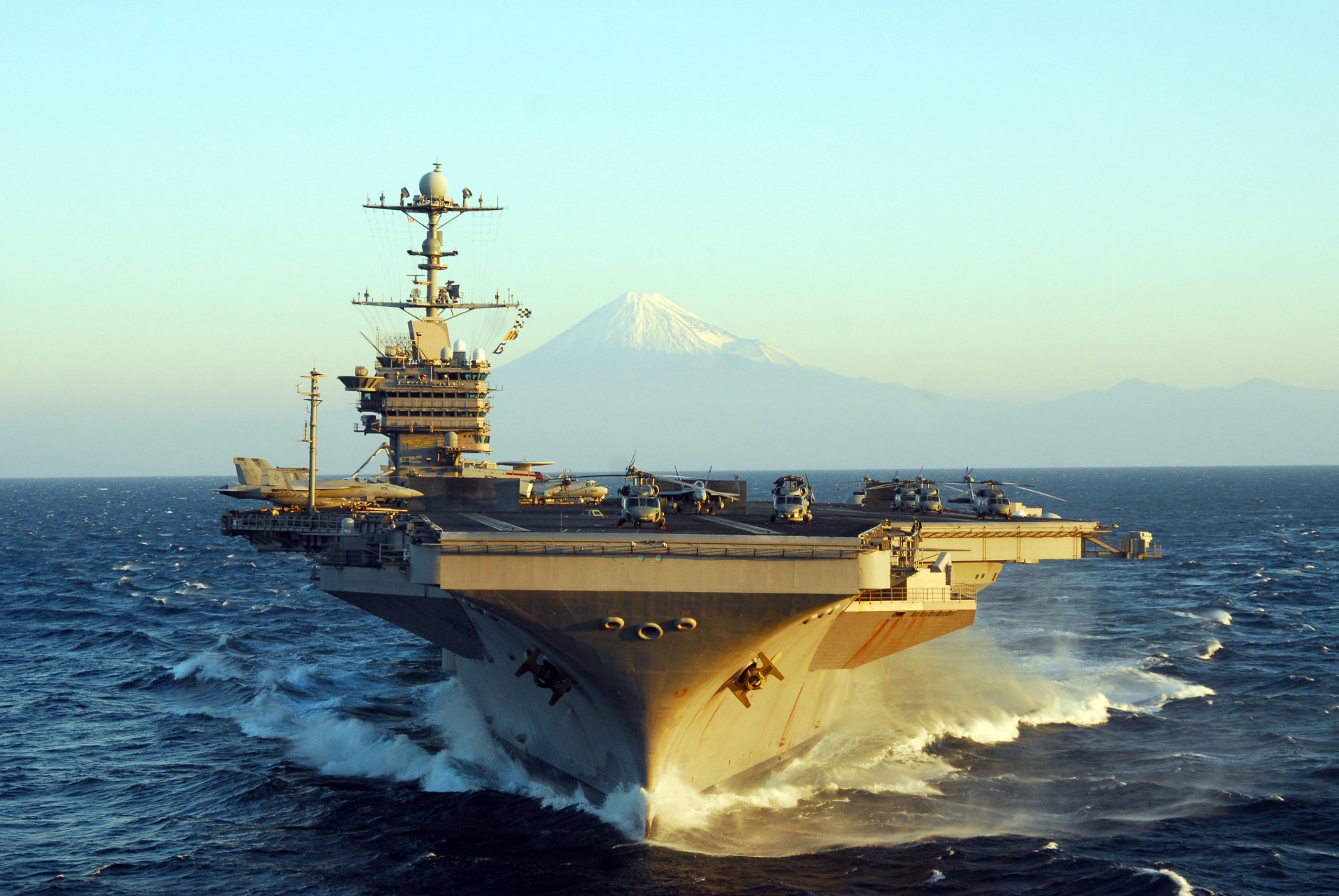 4K USS George Washington (CVN-73) Wallpapers | Background Images