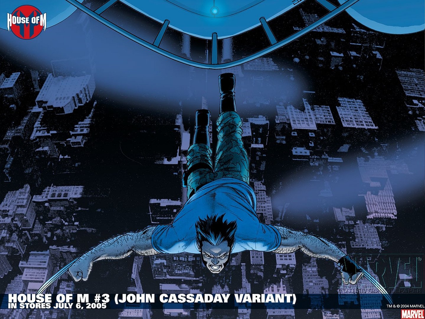 Download Comic House Of M Wallpaper