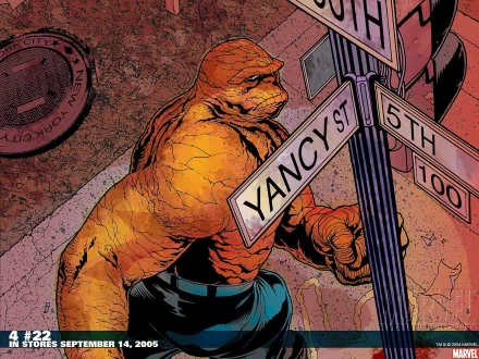 Thing (Marvel Comics) Comic Fantastic Four HD Desktop Wallpaper | Background Image