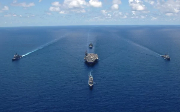 aircraft carrier warship military USS George Washington (CVN-73) HD Desktop Wallpaper | Background Image