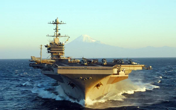 aircraft carrier warship military USS George Washington (CVN-73) HD Desktop Wallpaper | Background Image