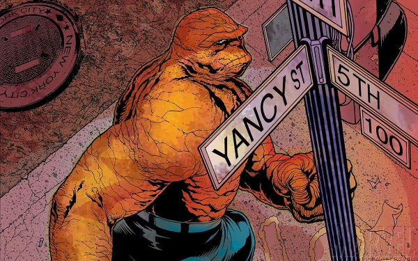 Thing (Marvel Comics) Comic Fantastic Four HD Desktop Wallpaper | Background Image