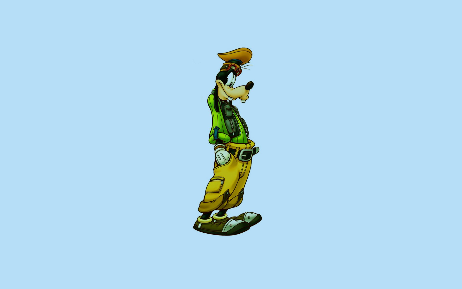 Download Goofy Disney Video Game Kingdom Hearts HD Wallpaper