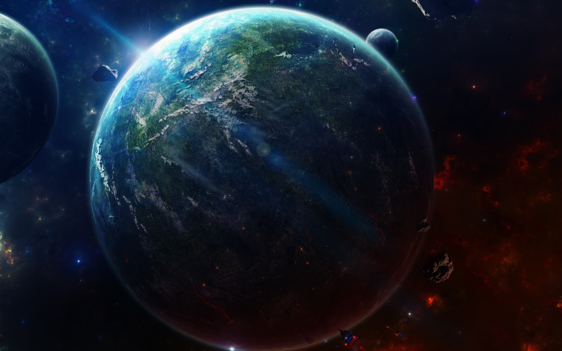 Planets HD Wallpaper | Background Image | 1920x1200 | ID:330323