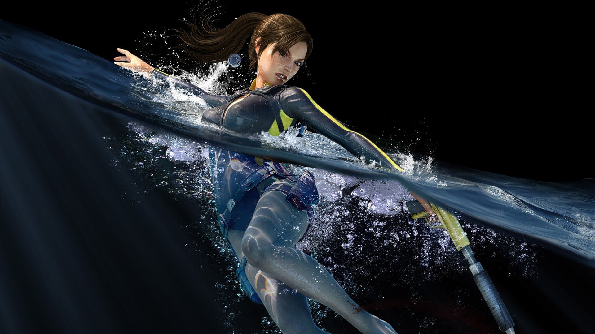 Download Video Game Tomb Raider Underworld Water Diving Underwater HD
