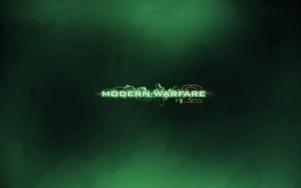 video game Call of Duty: Modern Warfare 2 modern warfare logo HD Desktop Wallpaper | Background Image