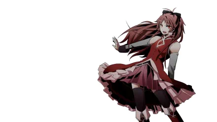 Kyōko Sakura Anime Puella Magi Madoka Magica HD Desktop Wallpaper | Background Image