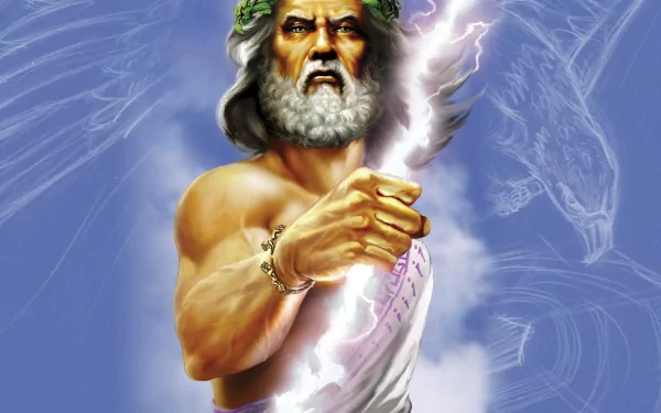 video game age of mythology Zeus HD Desktop Wallpaper | Background Image