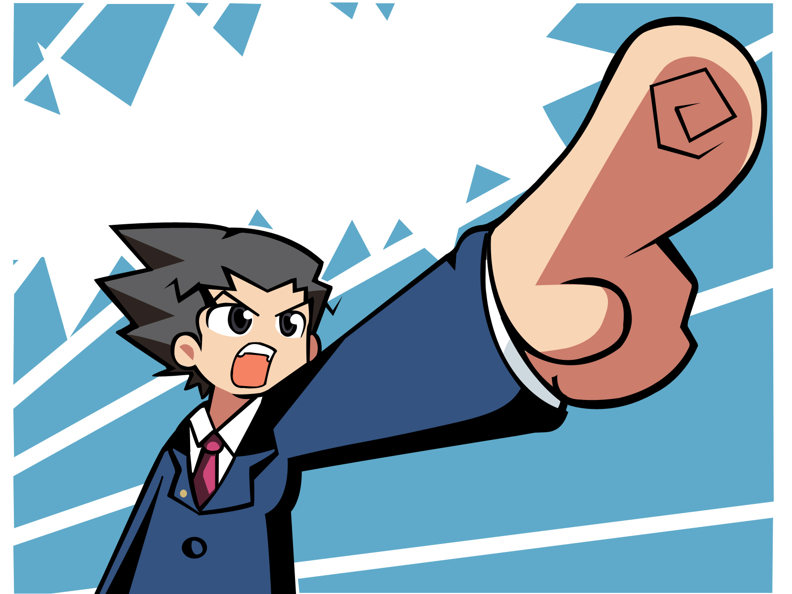 Video Game Phoenix Wright: Ace Attorney HD Wallpaper | Background Image