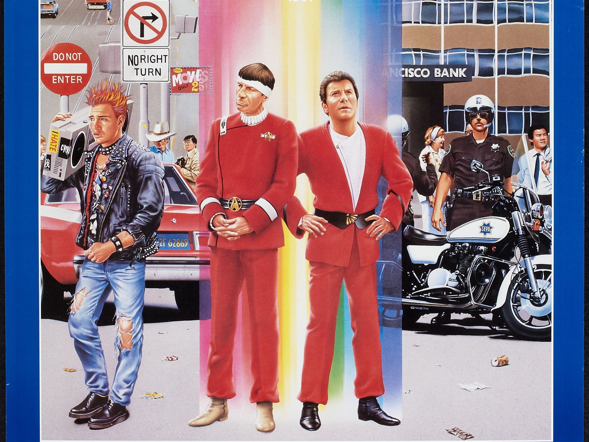 Download James T Kirk Spock Star Trek Movie Star Trek IV: The Voyage Home HD Wallpaper